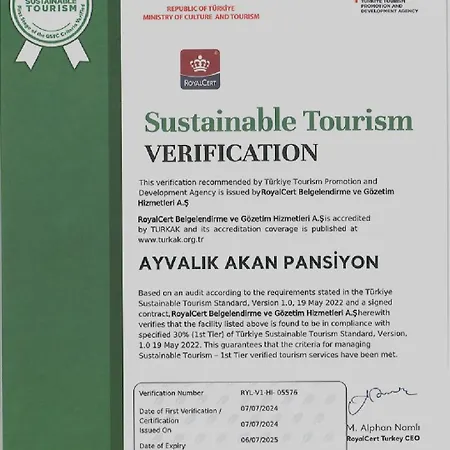 Akan Bed & Breakfast Ayvalı